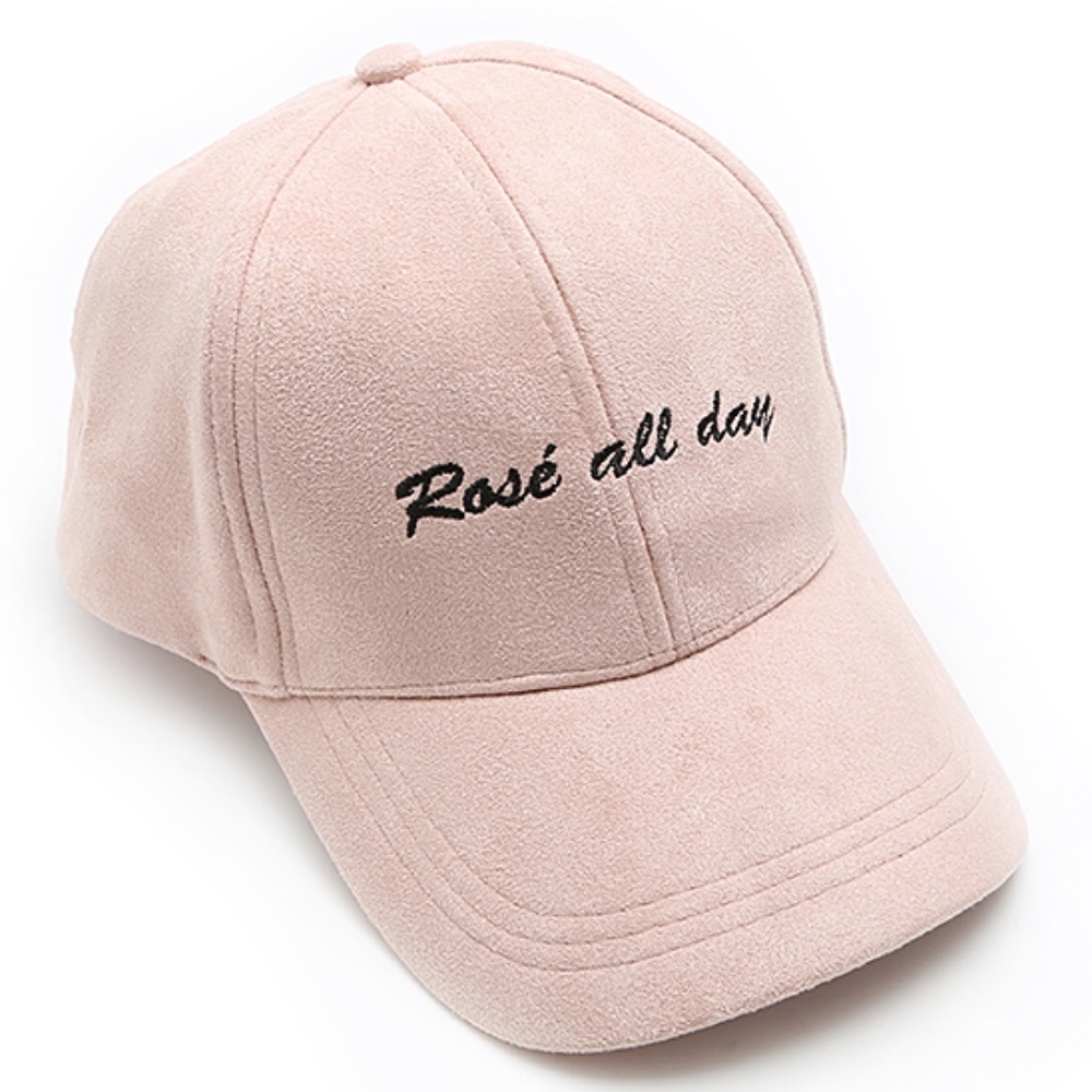 Rosé All Day Sueded Hat
